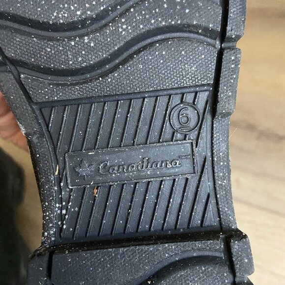 Canadiana Women's Chelsea Rain Boots Size 6 - Picture 4 of 6